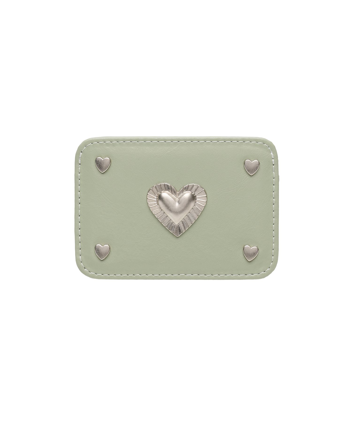 ☆LEMASQUE☆ Pie Heart Slim Card Wallet Coral L08E31704B3 MUSINSA | LEMASQUE Pie Heart Slim Card Wallet Coral