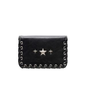 바인 포토 슬롯 웨스턴 명함 카드지갑 블랙