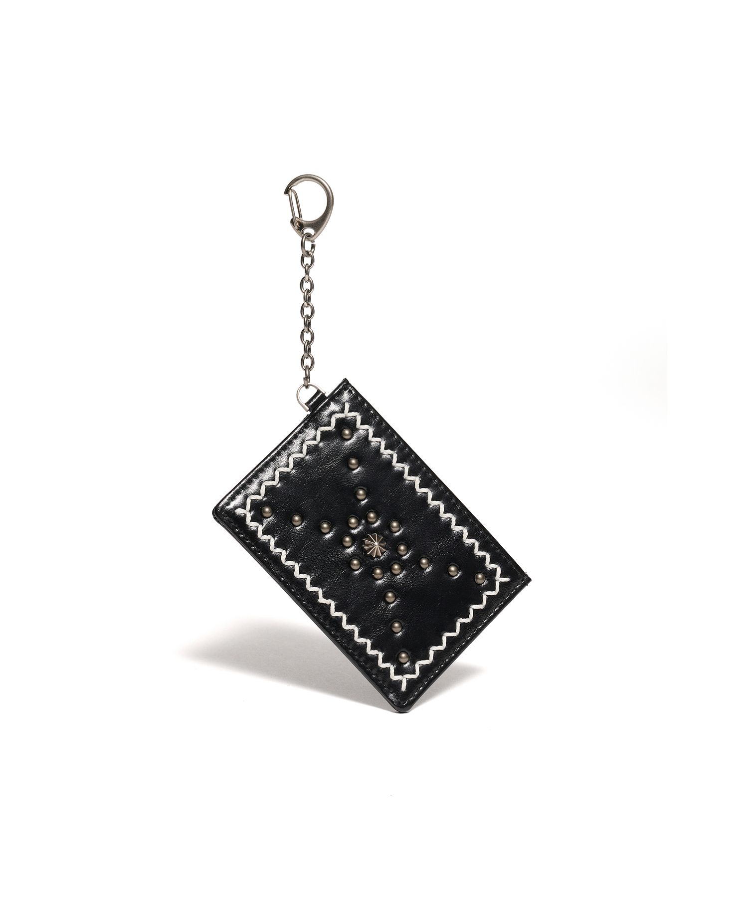 ★lemasque★ Mono Western Slim Keyring Card Wallet Black L08 MUSINSA | LEMASQUE Mono Western Slim Keyring Card Wallet Black