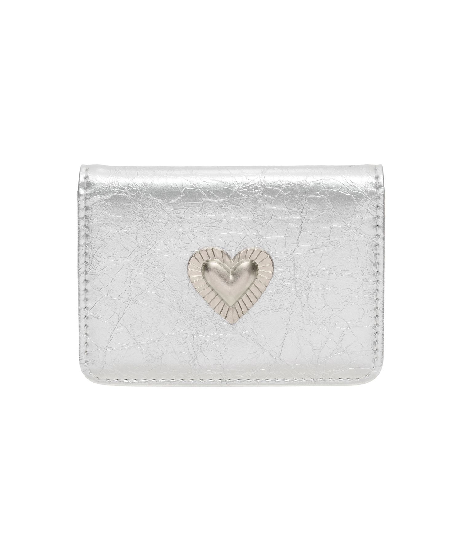 ☆LEMASQUE☆ Pie Heart Slim Card Wallet Denim L17E31704A6 MUSINSA | LEMASQUE Pie Heart Photo Slot Card Wallet Black