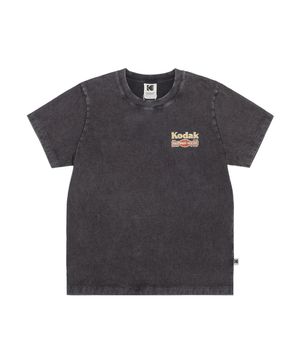 레시피 스노우워싱 반팔티셔츠 우먼 BLACK