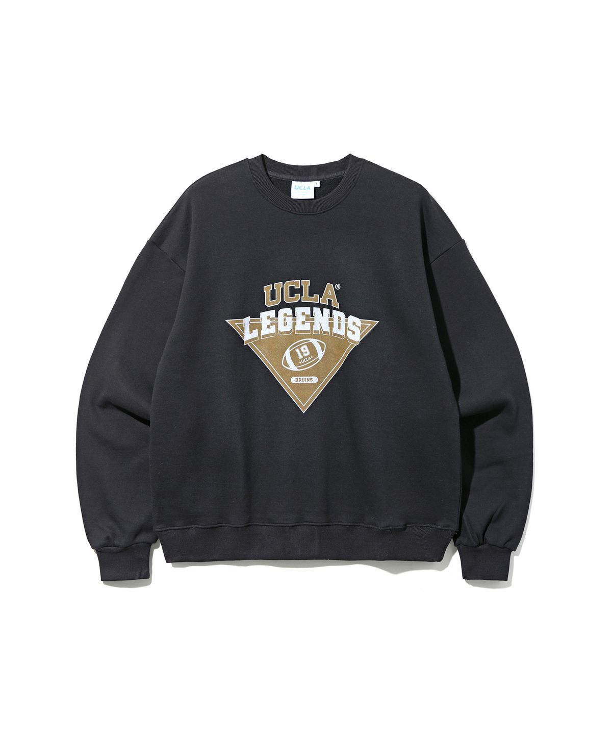 유씨엘에이(UCLA) UCLA 빈티지 그래픽 스웻셔츠[BLACK]/(UZ2LTAC)