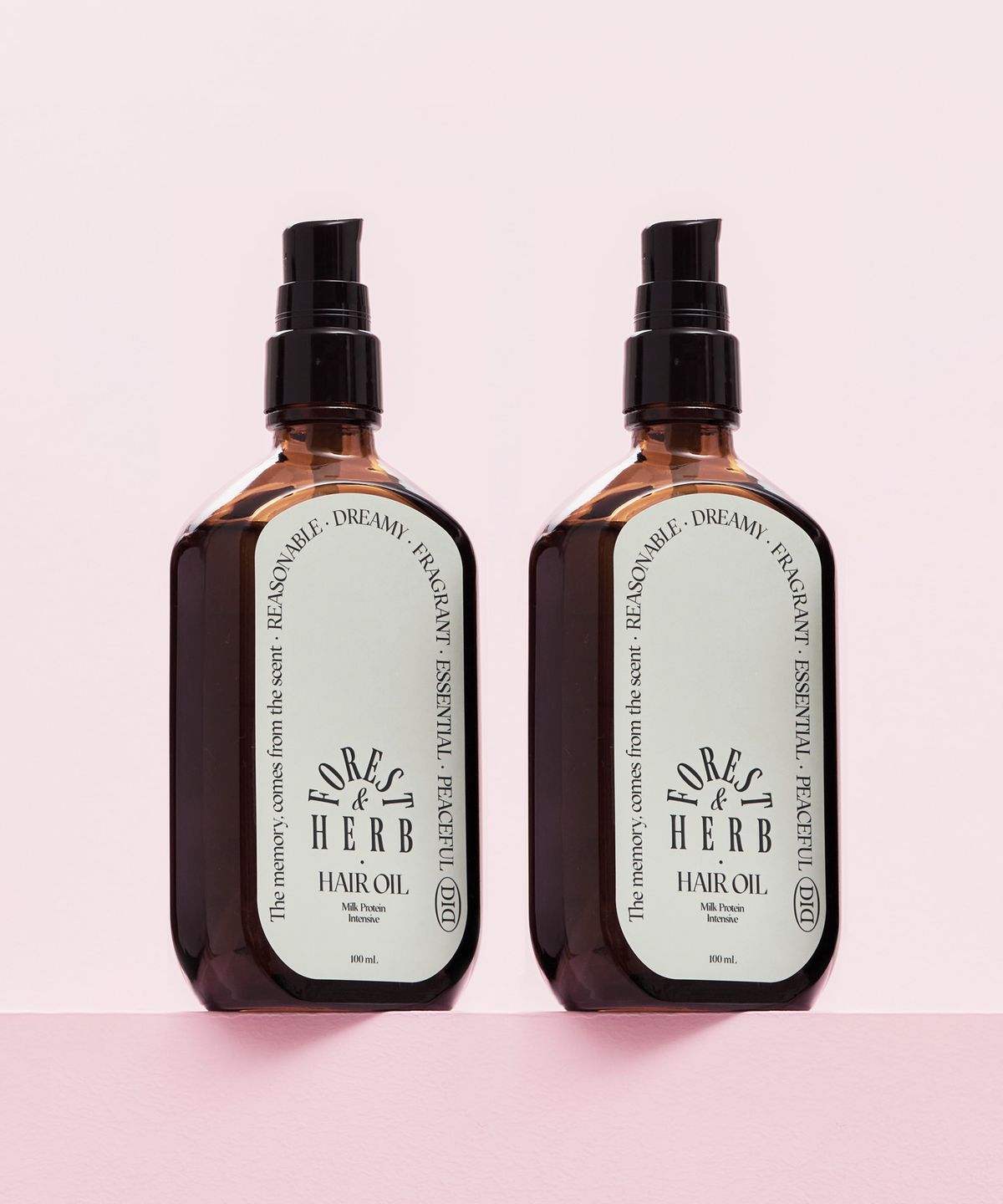 오디드(ODID) [2개묶음]밀크프로틴 인텐시브 헤어오일 포레스트허브 100ml+100ml