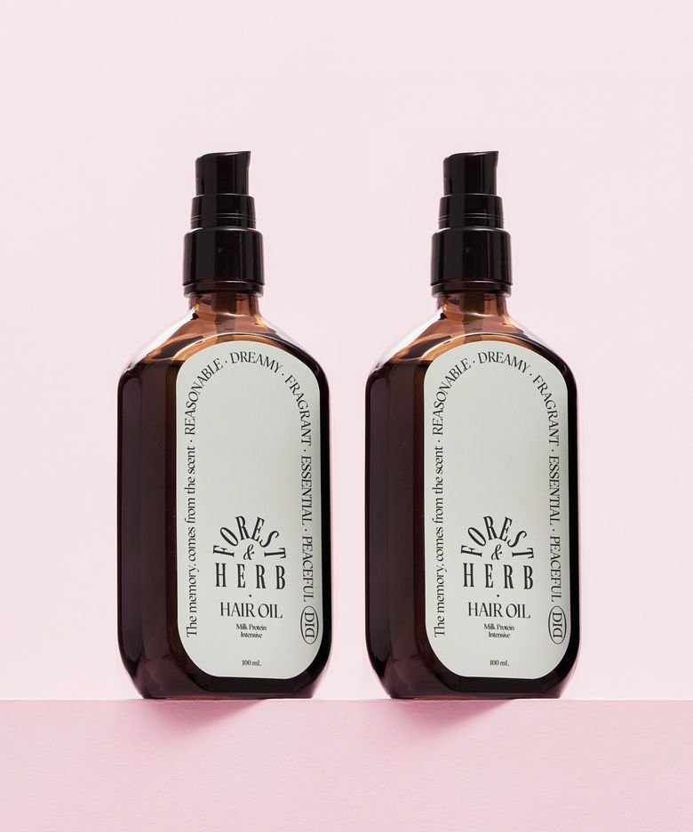 [2개묶음]밀크프로틴 인텐시브 헤어오일 포레스트허브 100ml+100ml