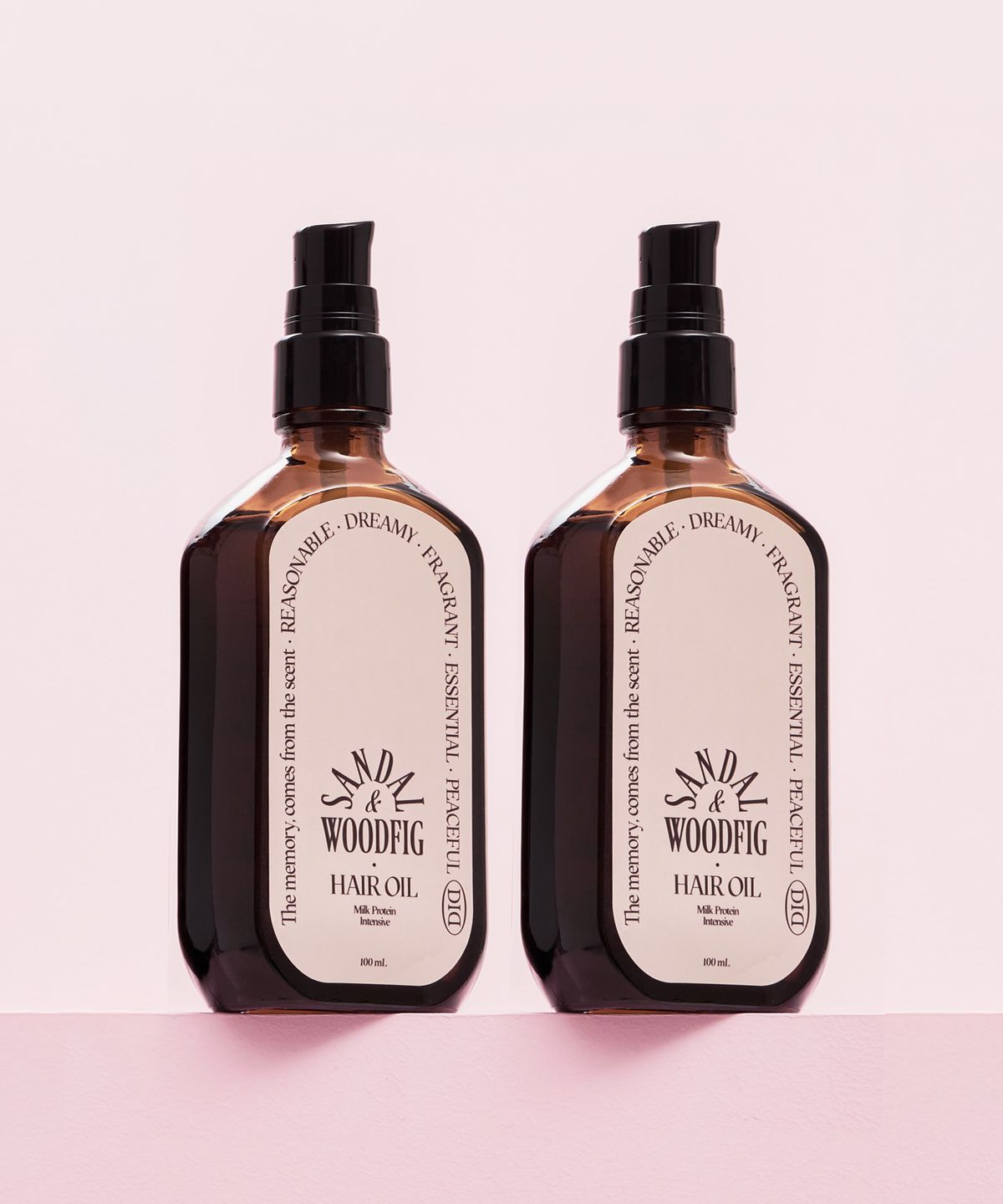 오디드(ODID) [2개묶음]밀크프로틴 인텐시브 헤어오일 샌달우드 100ml+100ml