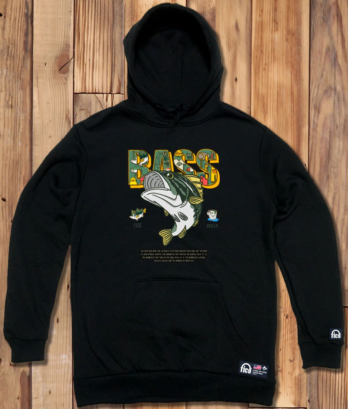돌돌(DOLDOL) FICO-HOODY-213  익스트림 낚시 브랜드 피코 입큰 배스 후드티