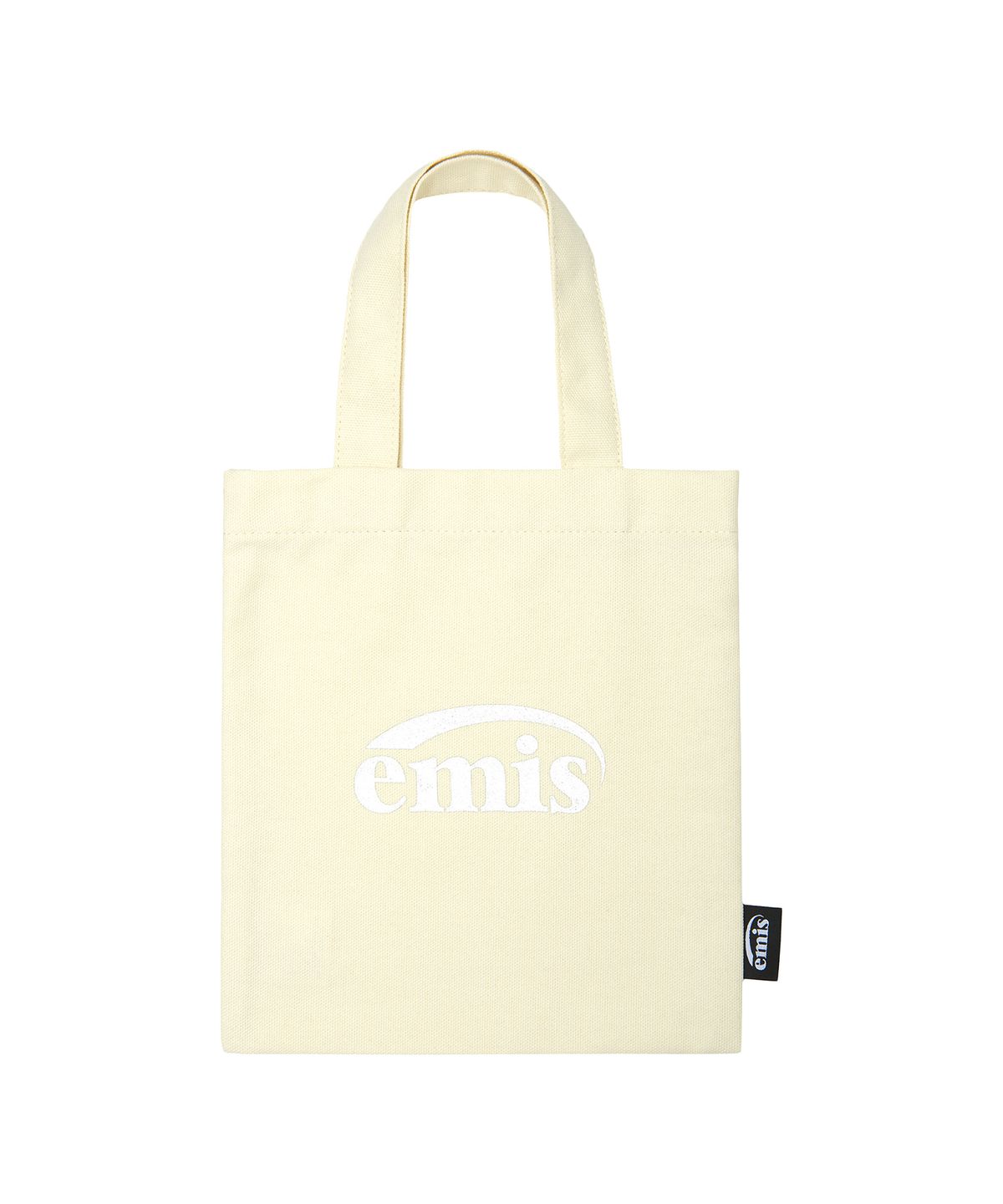 이미스(EMIS) SILVER LOGO MINI ECO BAG-CREAM
