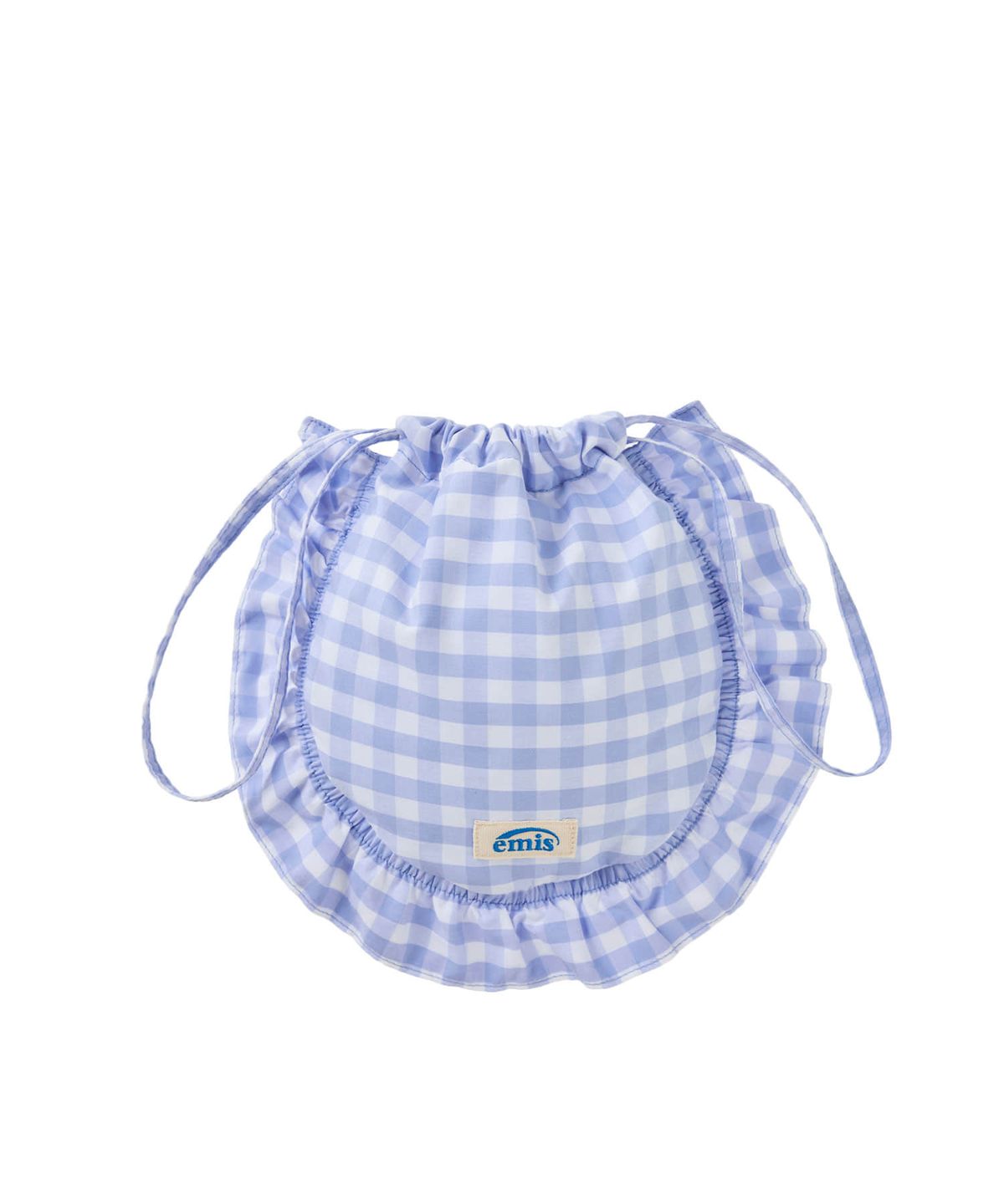이미스(EMIS) CHECK STRING ECO BAG-SKY BLUE