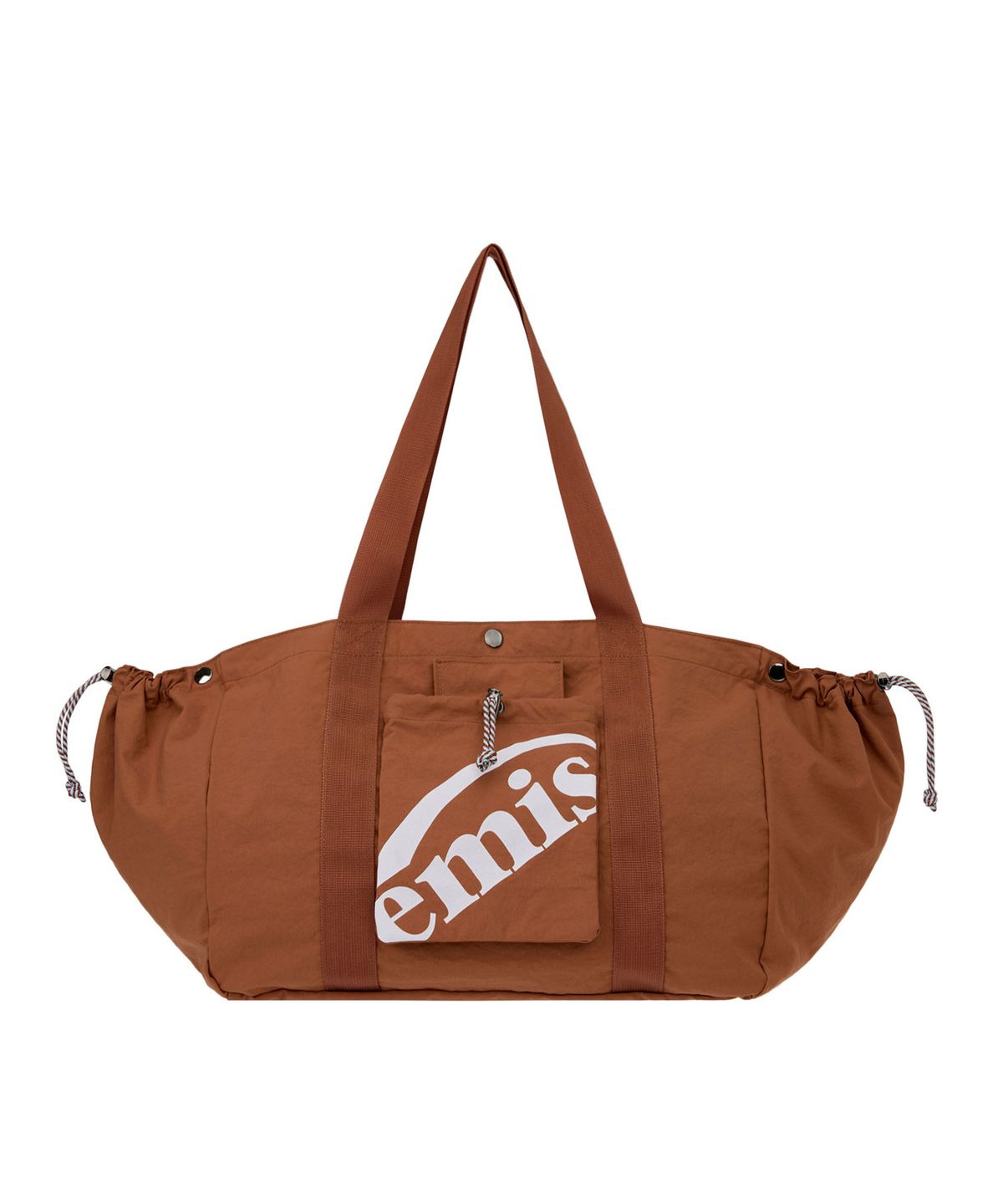 이미스(EMIS) PACKABLE NYLON TOTE BAG-ORANGE