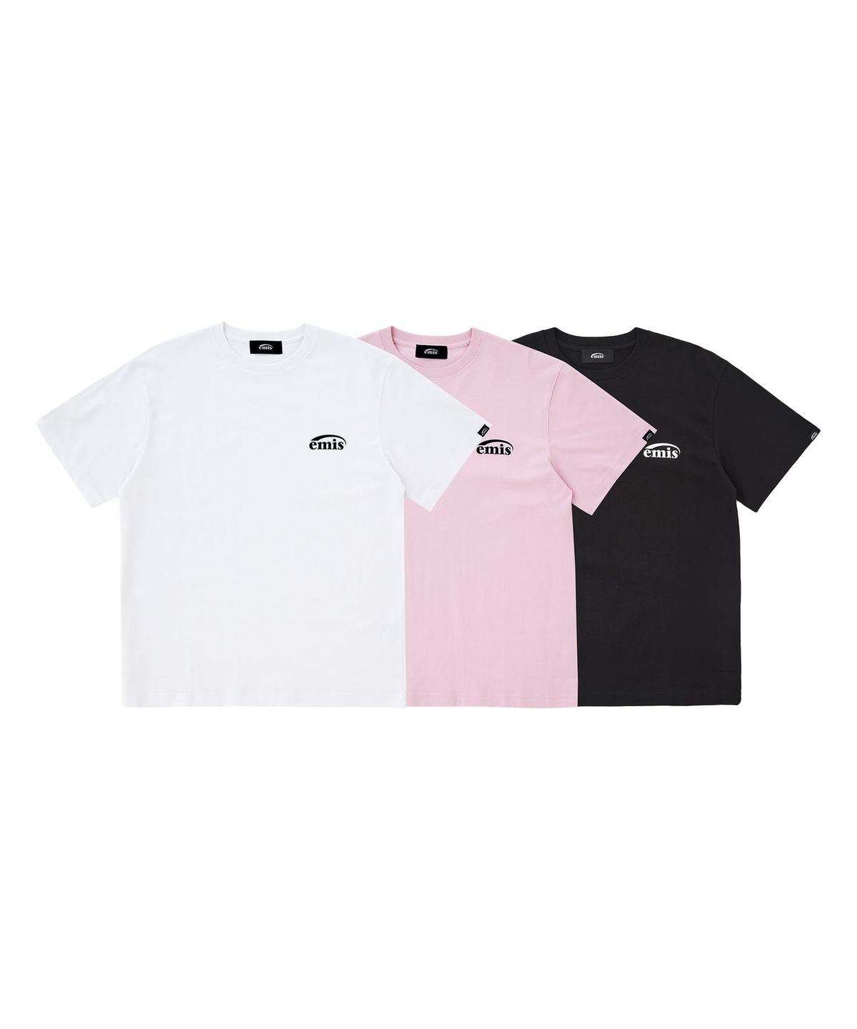 이미스(EMIS) 3PACK T-SHIRT SET B (WH/BK/LP)