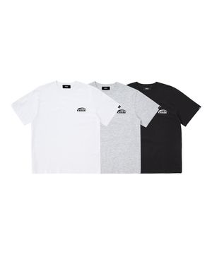 3PACK T-SHIRT SET A (WH/BK/HG)
