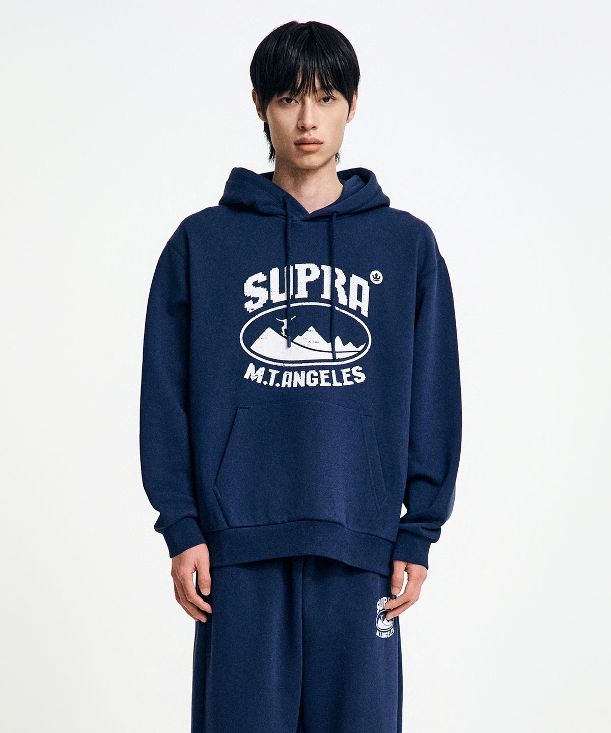 수프라(SUPRA) 라운드 마운틴 후드 셋(BLUE)