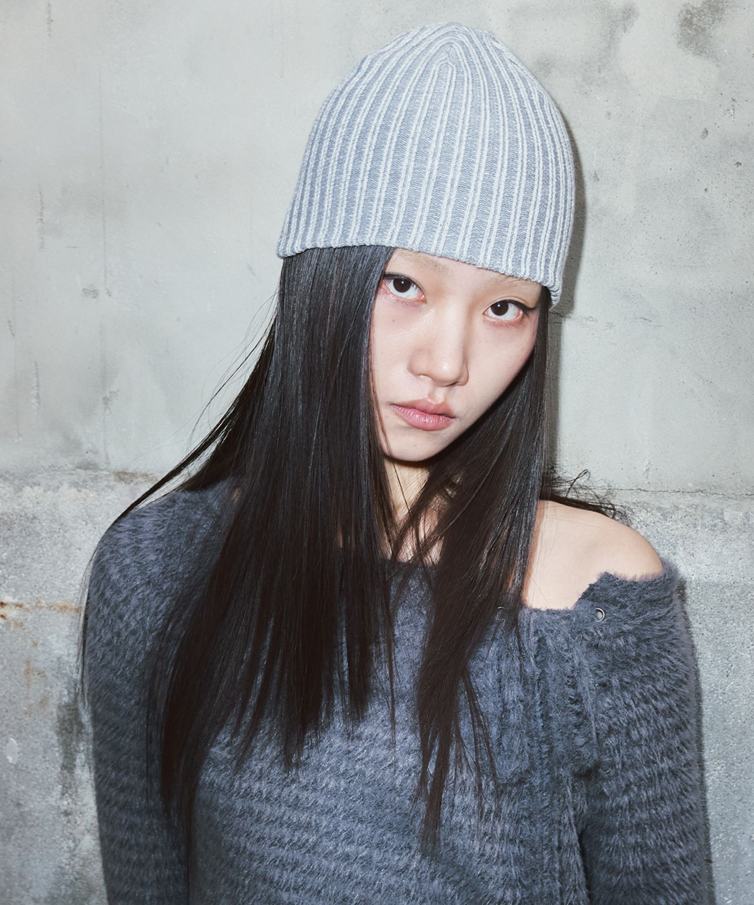 サマーニット帽[ORDINARY HOLIDAY] STRIPE RIBBED NOCUFF BEANIE MUSINSA | ORDINARY HOLIDAY Stripe Lip No Cuff Beanie [2 COLOR]