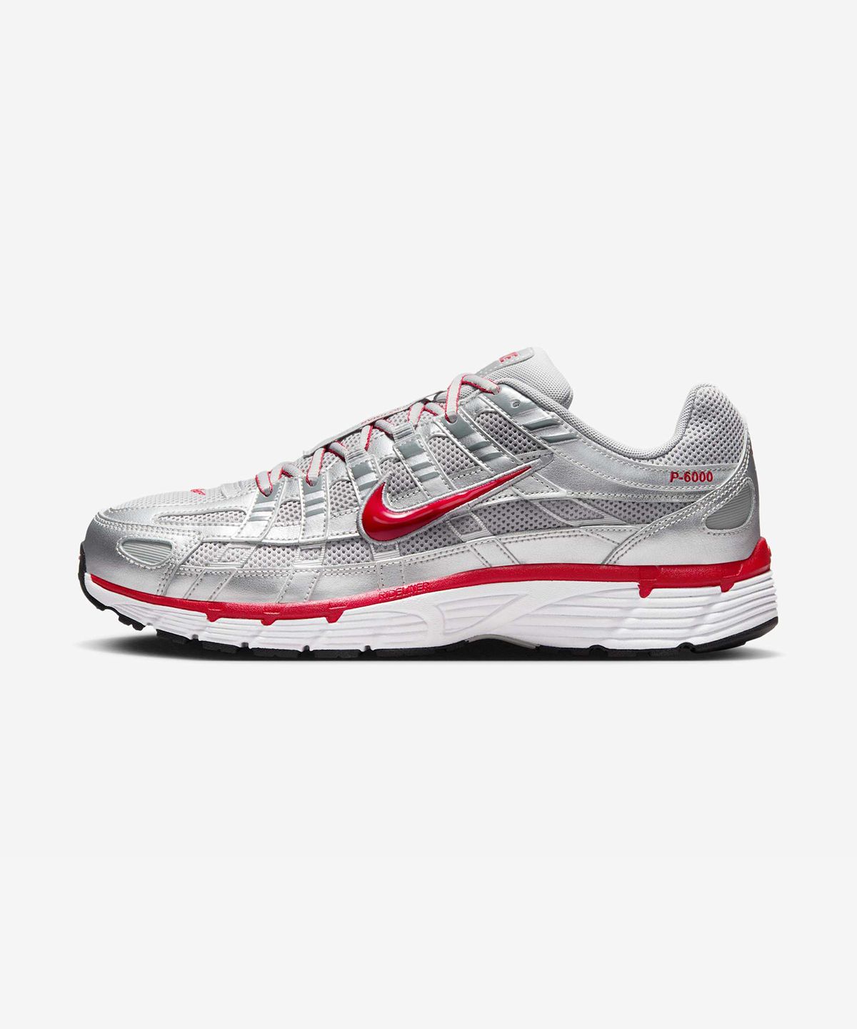나이키(NIKE) P-6000 M - 메탈릭 실버:플랫 실버:쿨 그레이:짐 레드 / CD6404-024