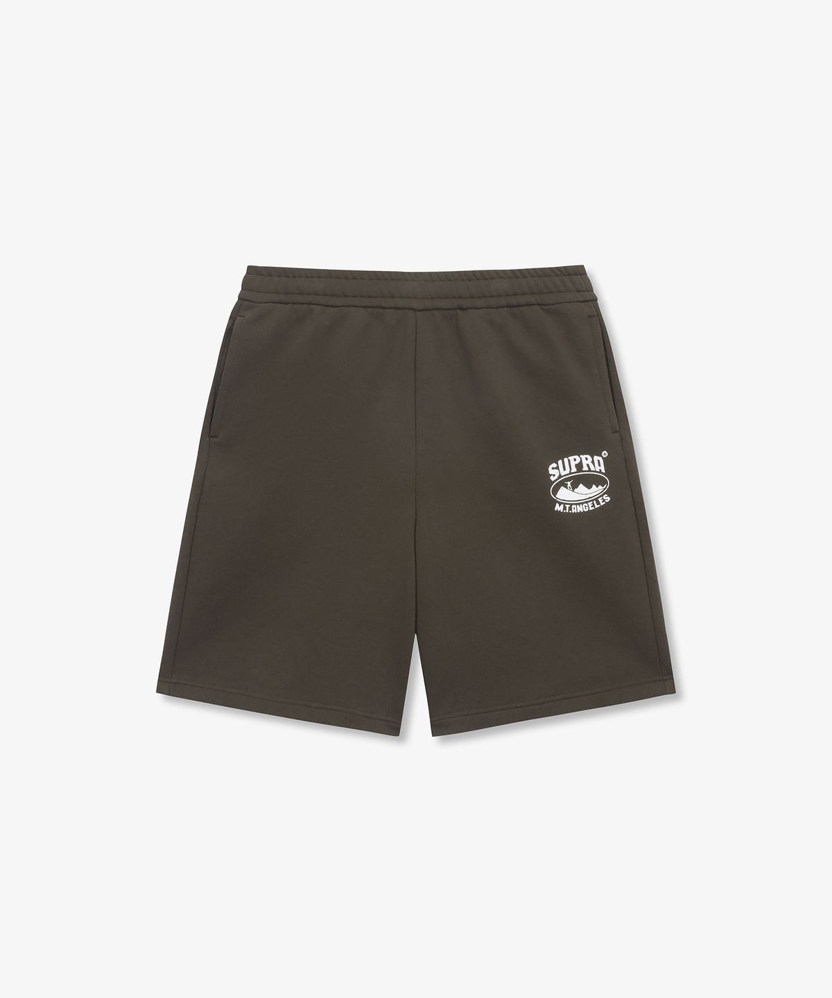 수프라(SUPRA) 라운드 마운틴 저지 쇼츠 (BROWN)