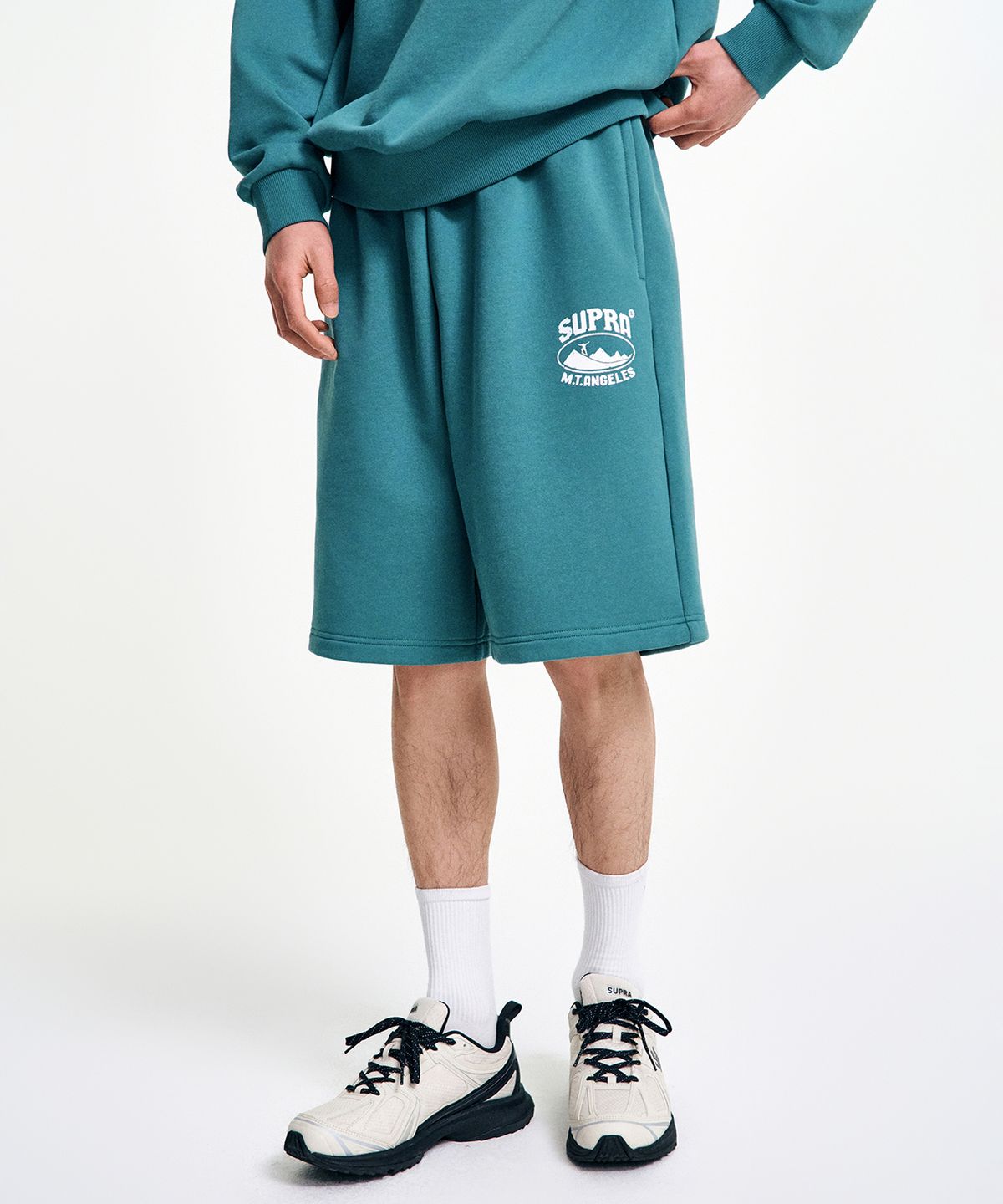 수프라(SUPRA) 라운드 마운틴 저지 쇼츠 (MINT)