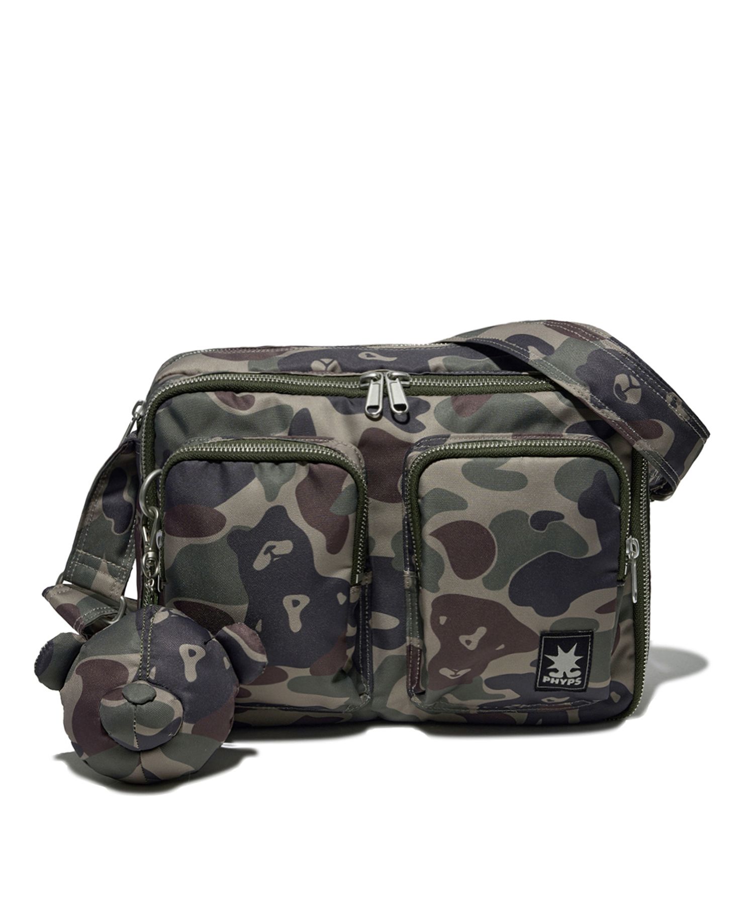 PHYPS★ベアキーリングモジュールCORSS BAG PHYPS BEAR KEYRING MODULE CROSS BAG