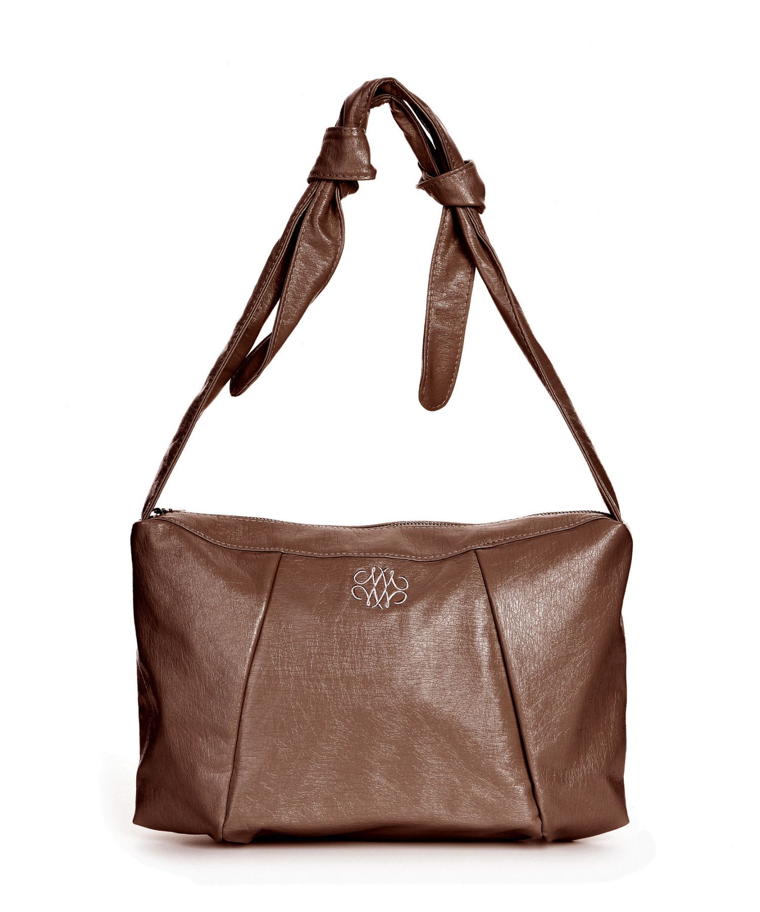 MUSINSA | NICK&NICOLE NICOLE SQUARE SHOULDER BAG_BROWN