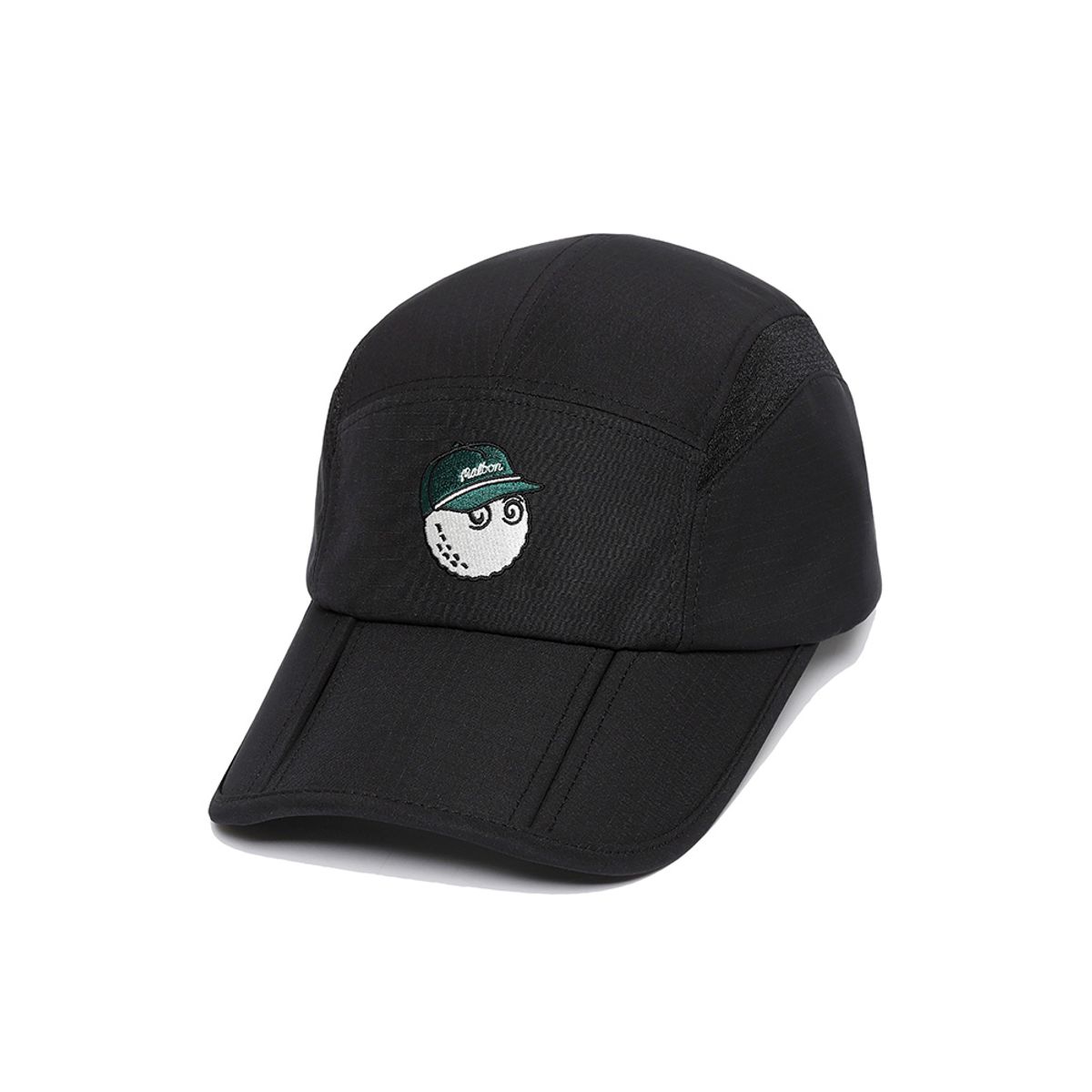 말본 골프(MALBON GOLF) 트레블 패커블 캡 BLACK