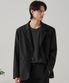 릴렉스드 오피스 CN 블레이저 [BLACK]