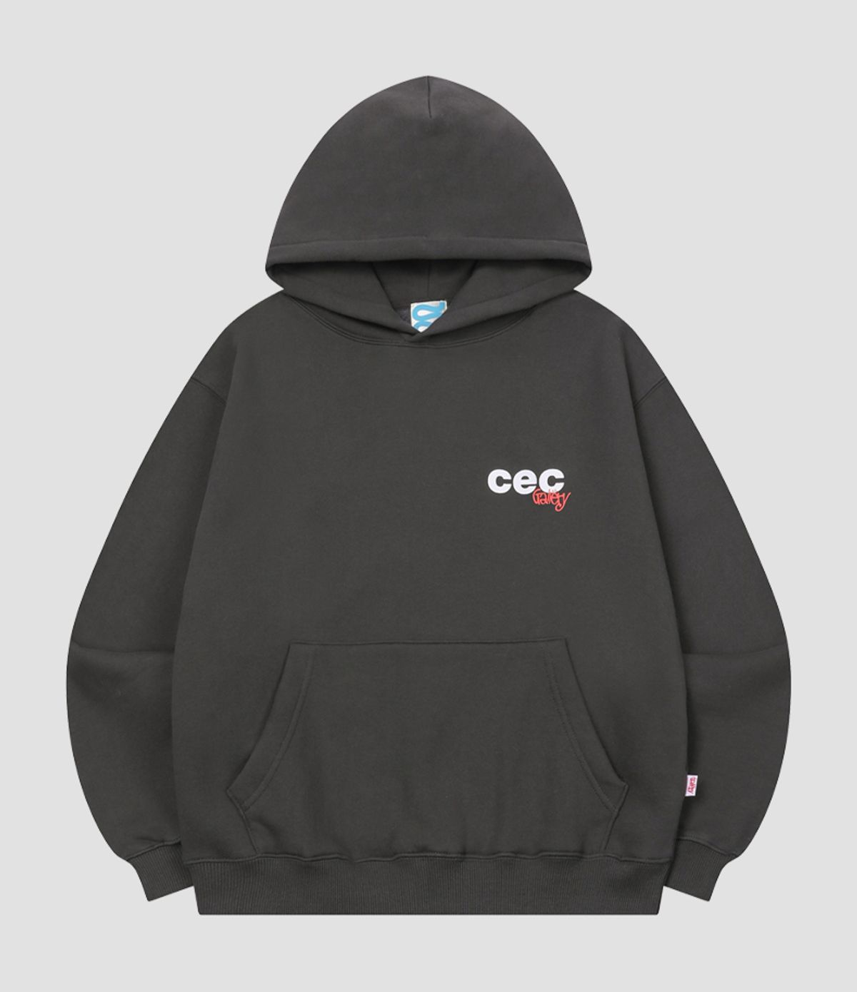 챈스챈스(CHANCECHANCE) CEC GALLERY HOODIE(CHARCOAL)