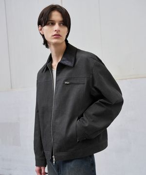 파우스 오버 다잉 자켓 [CHARCOAL]
