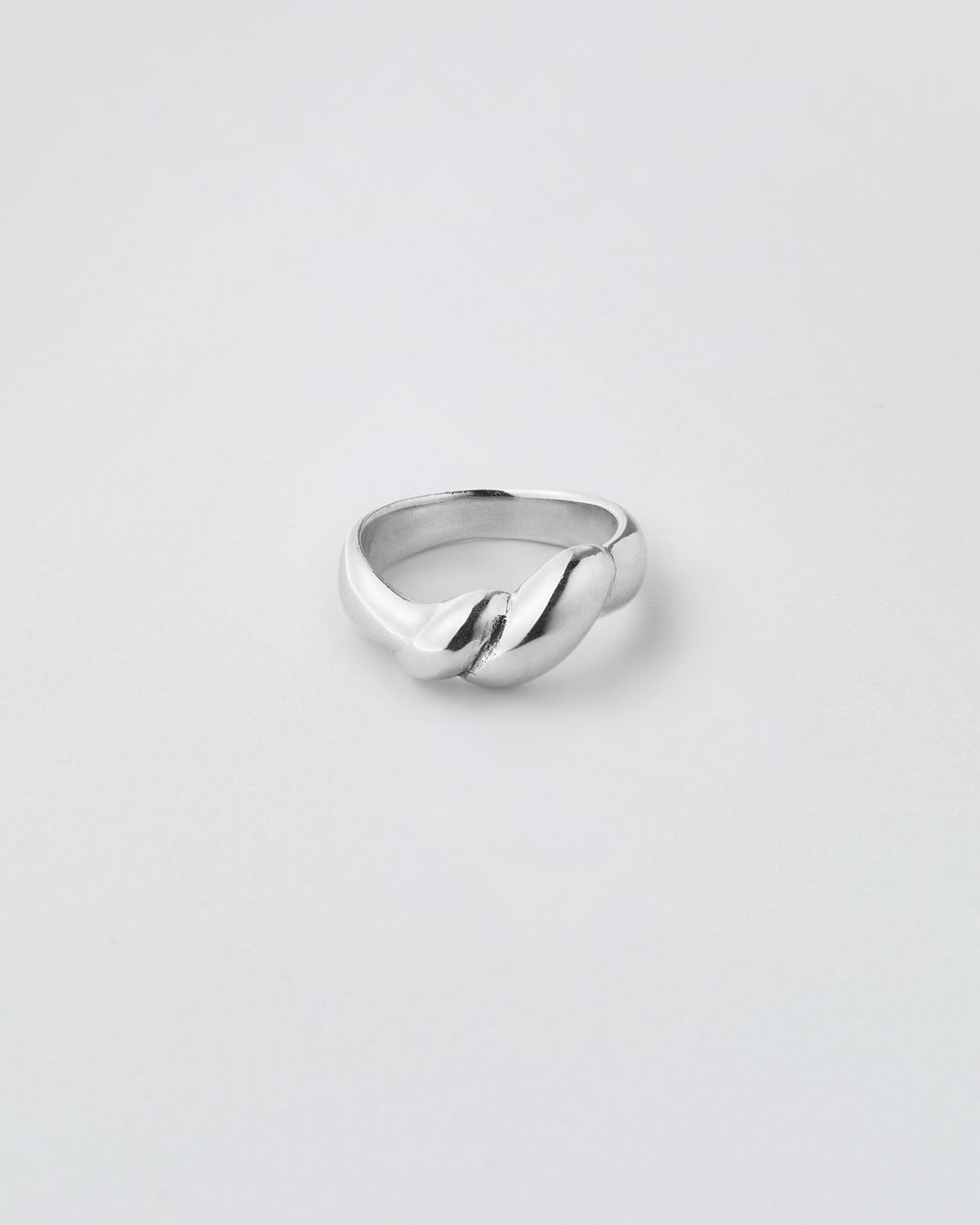 어나더레이어(ANOTHERLAYER) Twisted Doughnut Ring (silver925)(2color)