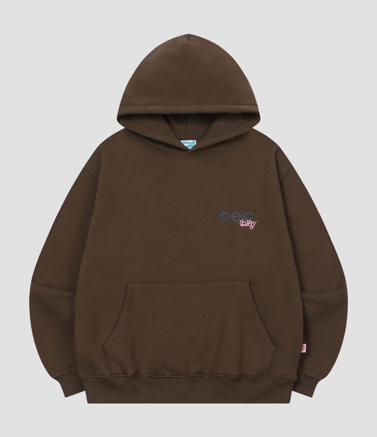 챈스챈스(CHANCECHANCE) CEC GALLERY HOODIE(BROWN)