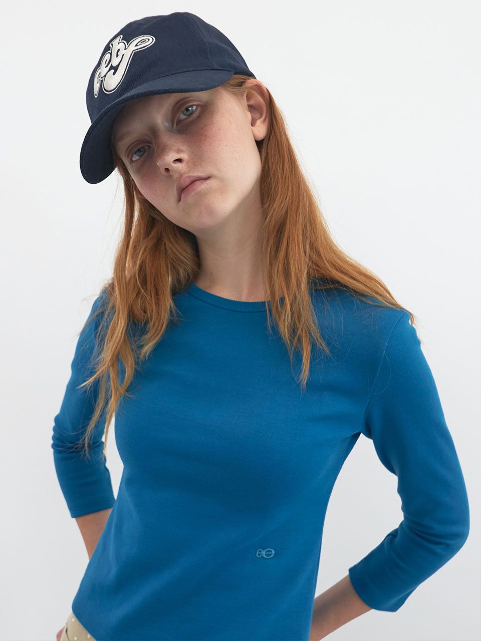 ENZO BLUES ♥ Surf Logo Cotton Cap / 追跡付 MUSINSA公式 | ENZO BLUES Surf Logo Cotton Cap (Navy)