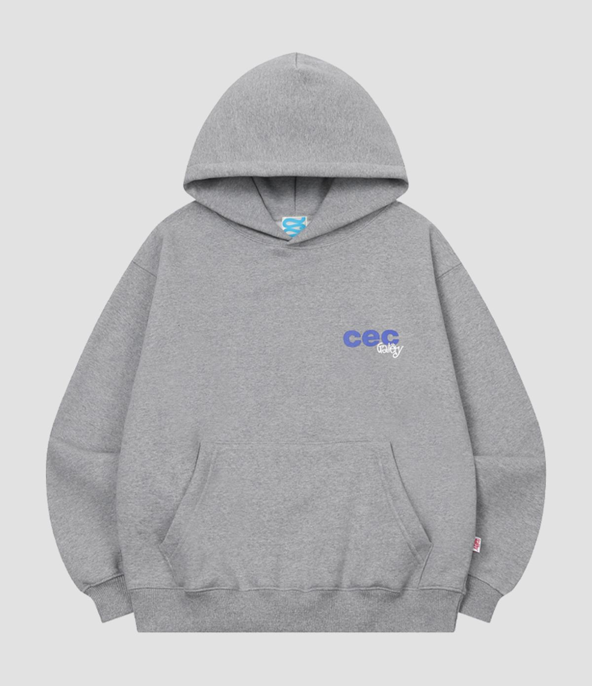 챈스챈스(CHANCECHANCE) CEC GALLERY HOODIE(GRAY)