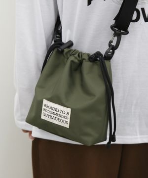 마인 포켓백 카키