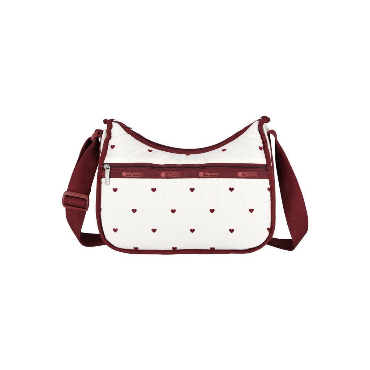 레스포색(LESPORTSAC) 베리 하트 엠브로이더리 클래식 호보백 [7520.HA83]