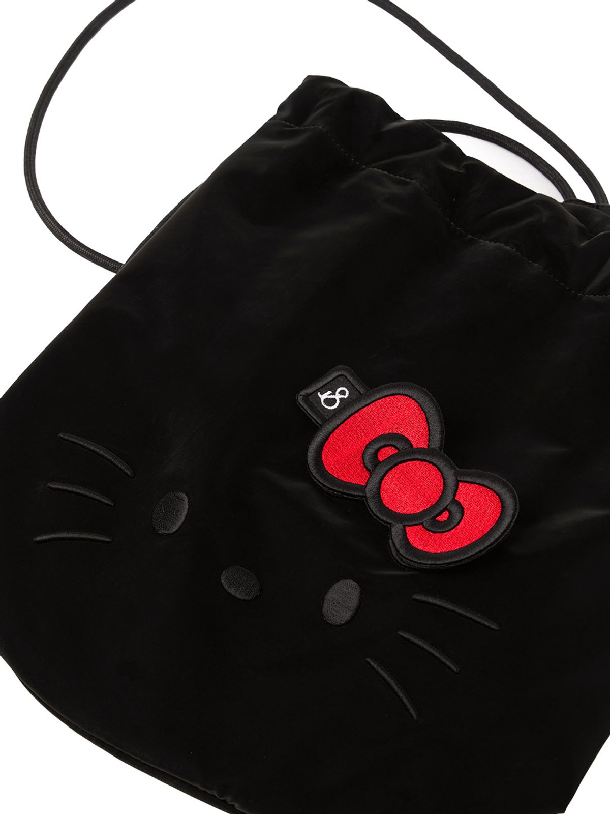 조셉앤스테이시(JOSEPH&STACEY) Lucky Hello Kitty Ribbon Embroidery Wappen Red