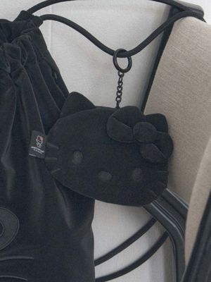Haze Mini Pouch Hello Kitty Black
