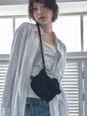 Haze Mini Cross Hello Kitty Black