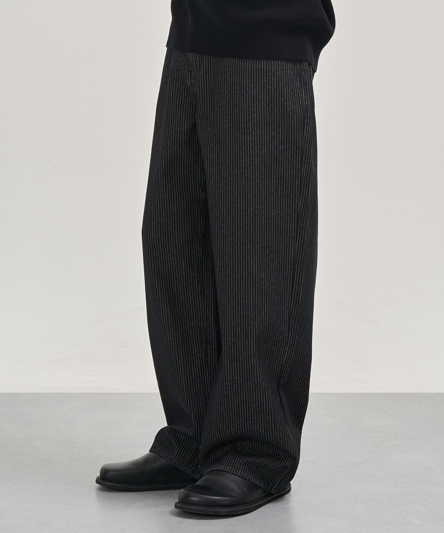 MUSINSA STANDARD MEN'S_ピンタックワイドスウエットパンツ_6色 MUSINSA STANDARD MEN'S_ピンタックワイドスウエットパンツ_6色