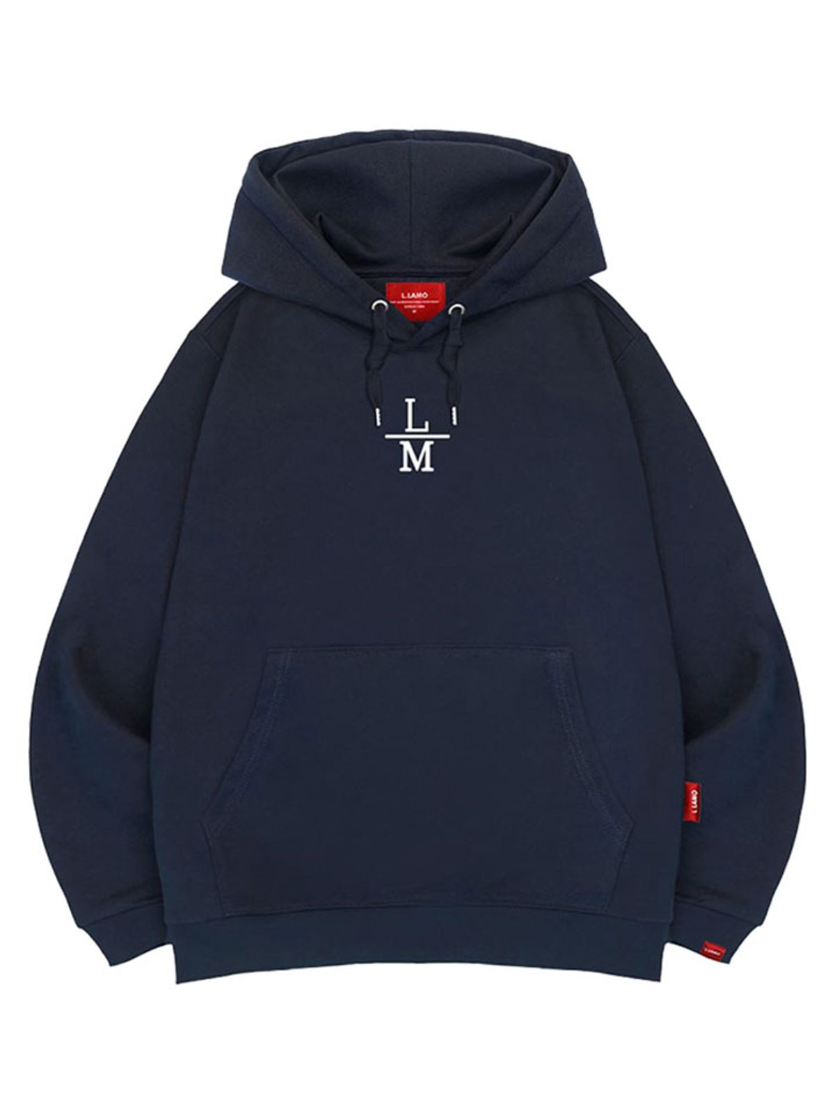 엘라모(LLAMO) 엘엠 후드티 남녀공용 빅사이즈 M~4XL
