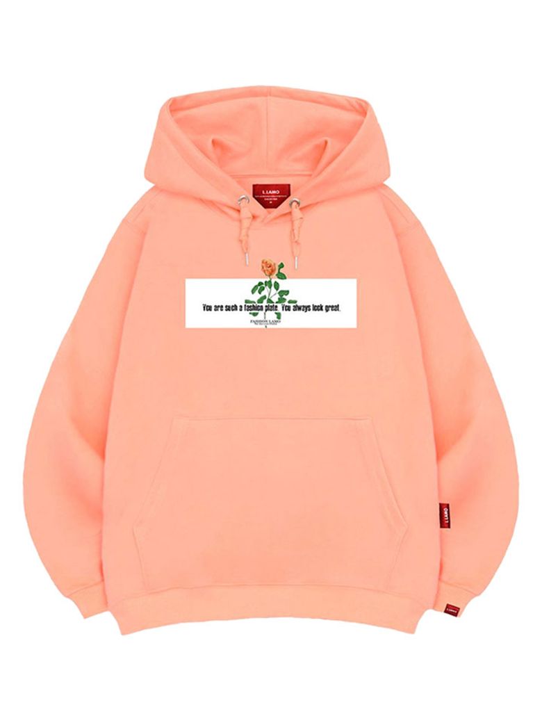 패션플라워 후드티 남녀공용 빅사이즈 M~4XL