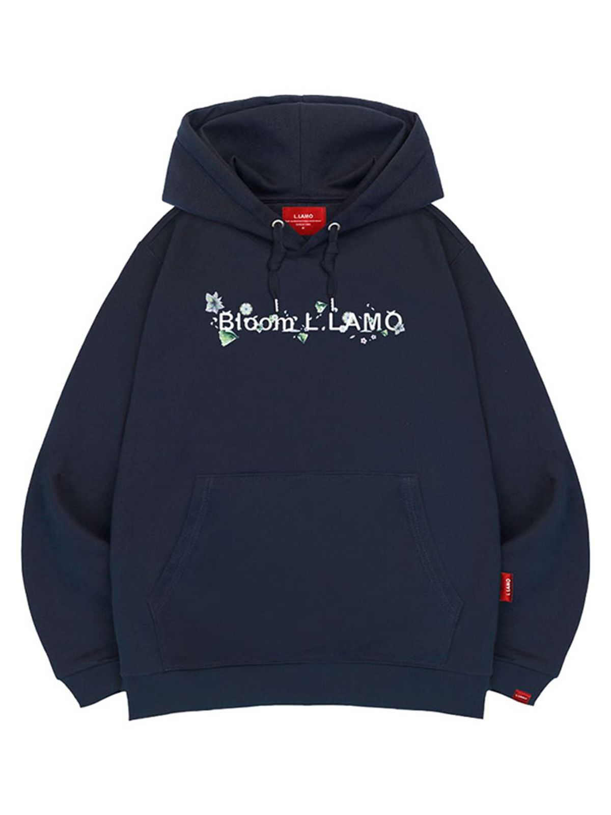 엘라모(LLAMO) 블룸 후드티 남녀공용 빅사이즈 M~4XL