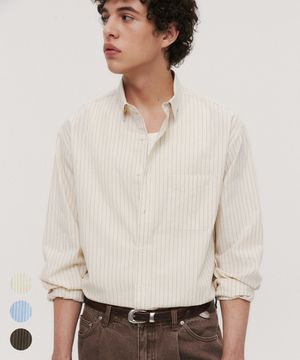 데일리 스트라이프 셔츠 - 3 COLOR