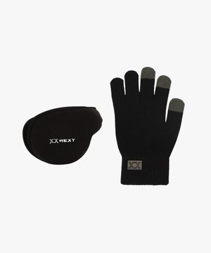 방한귀마개 니트장갑 SET 1COLOR