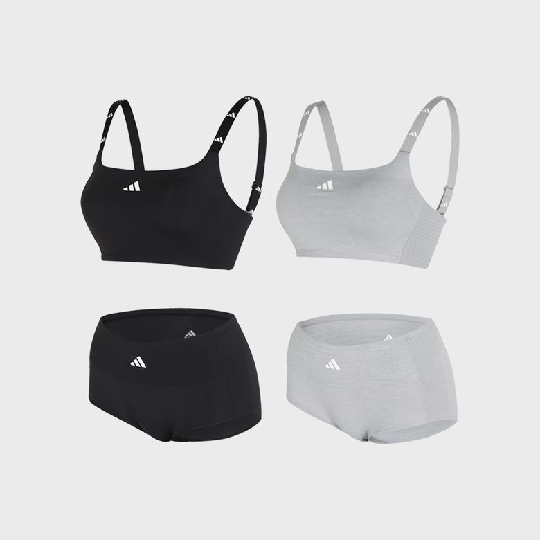 [2SET] 퍼포먼스 에어로레디 하이브리드 브라팬티