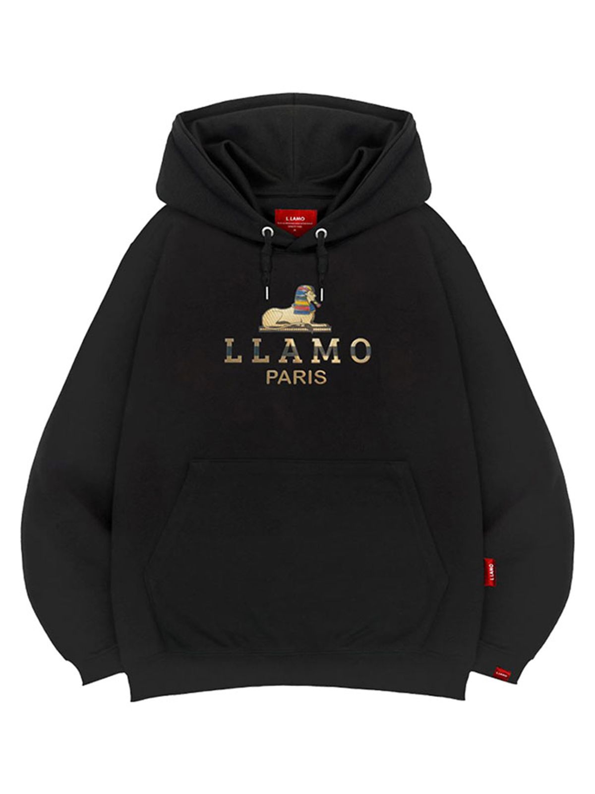 엘라모(LLAMO) 스핑크스 후드티 남녀공용 빅사이즈 M~4XL