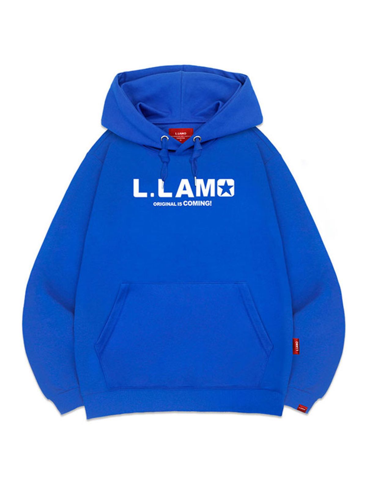 엘라모(LLAMO) 엘라모5종스타 후드티 남녀공용 빅사이즈 M~4XL