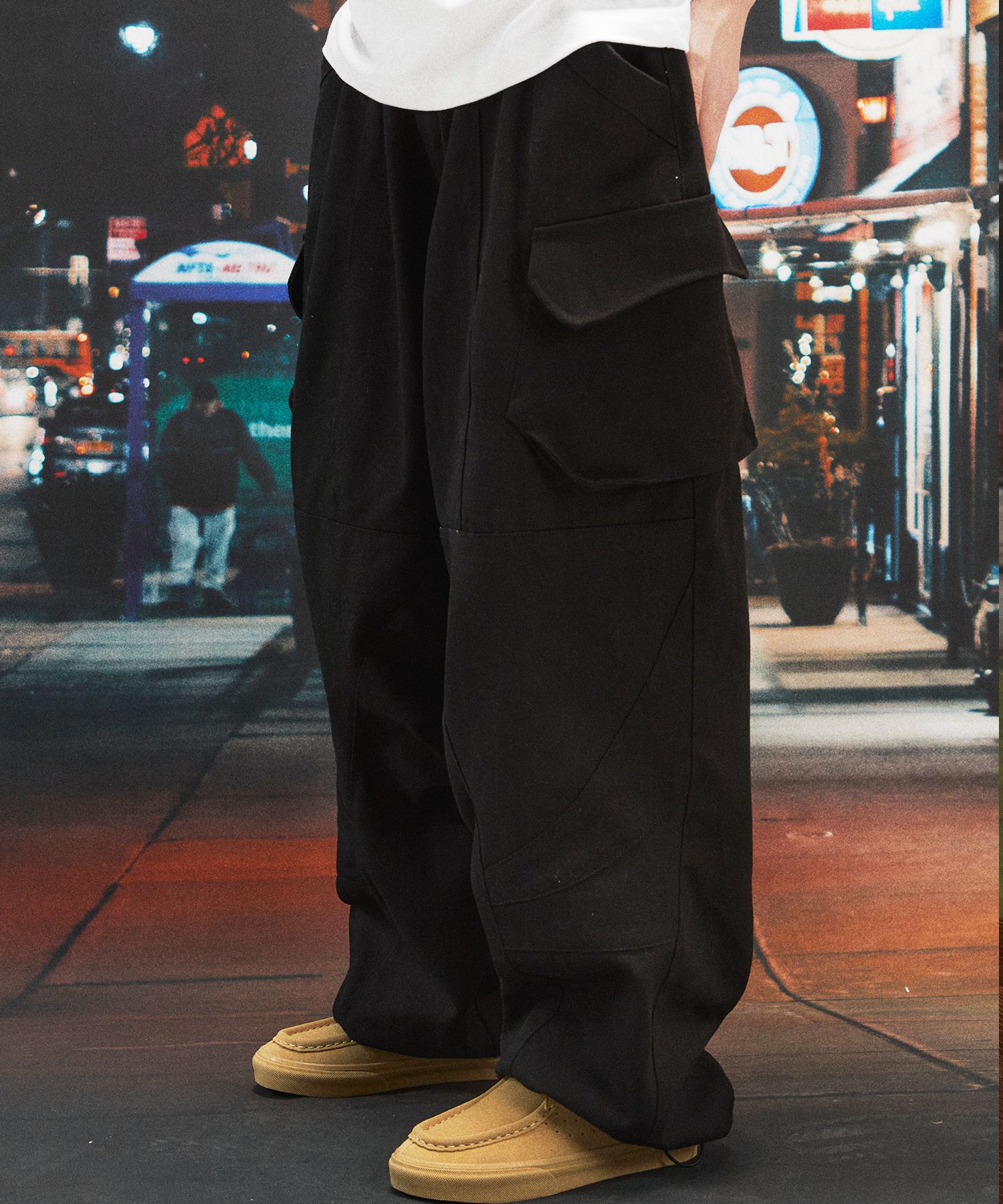 【CPGN STUDIO】25SS★ ASSASSIN Wide Nylon Cargo Pants MUSINSA | CPGN STUDIO ASSASSIN WIDE NYLON CARGO PANTS BLACK