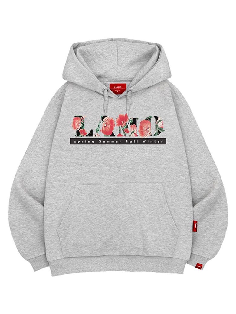 플라워라모 후드티 남녀공용 빅사이즈 M~4XL