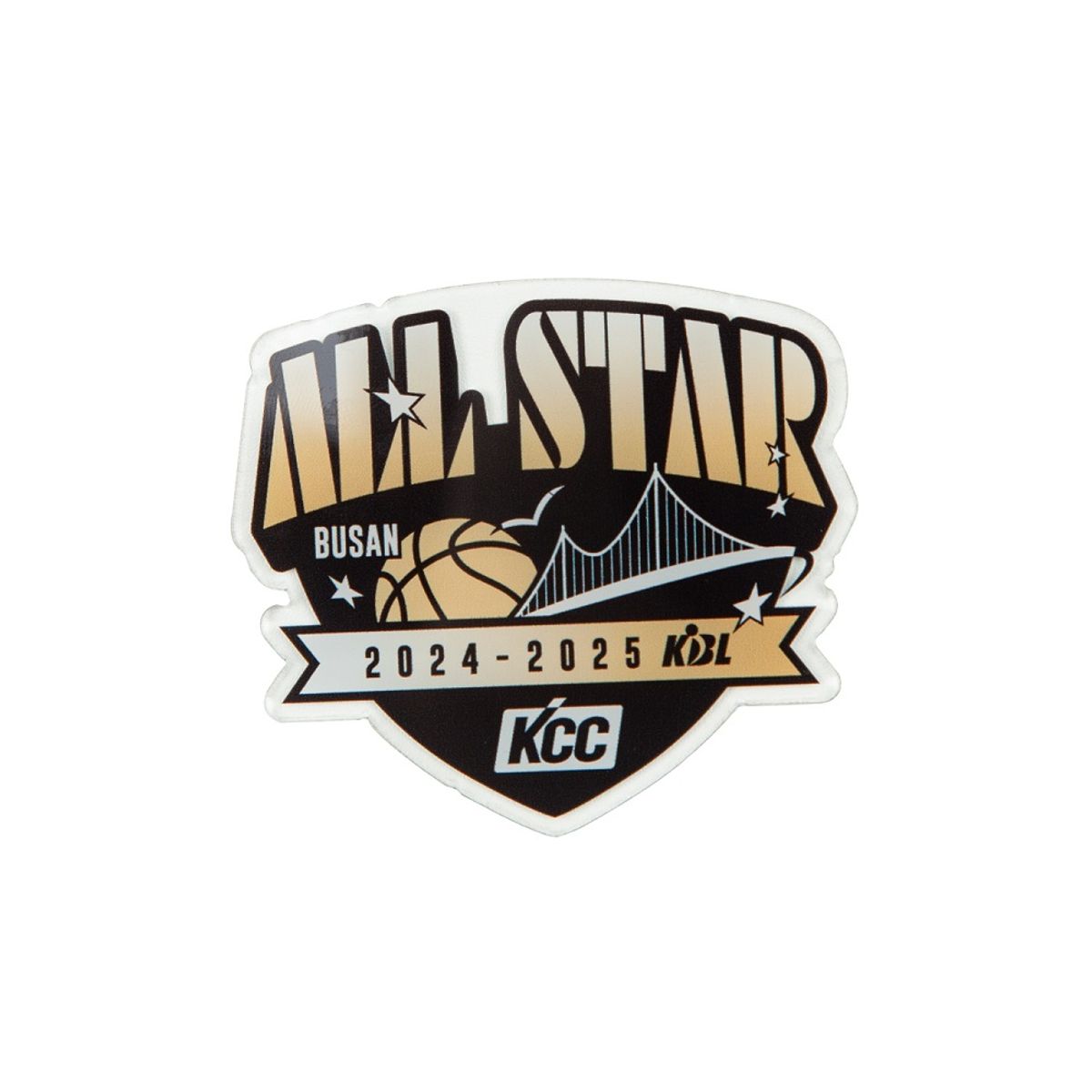 한국농구연맹(KBL) 2024-25 올스타전 엠블럼 마그넷