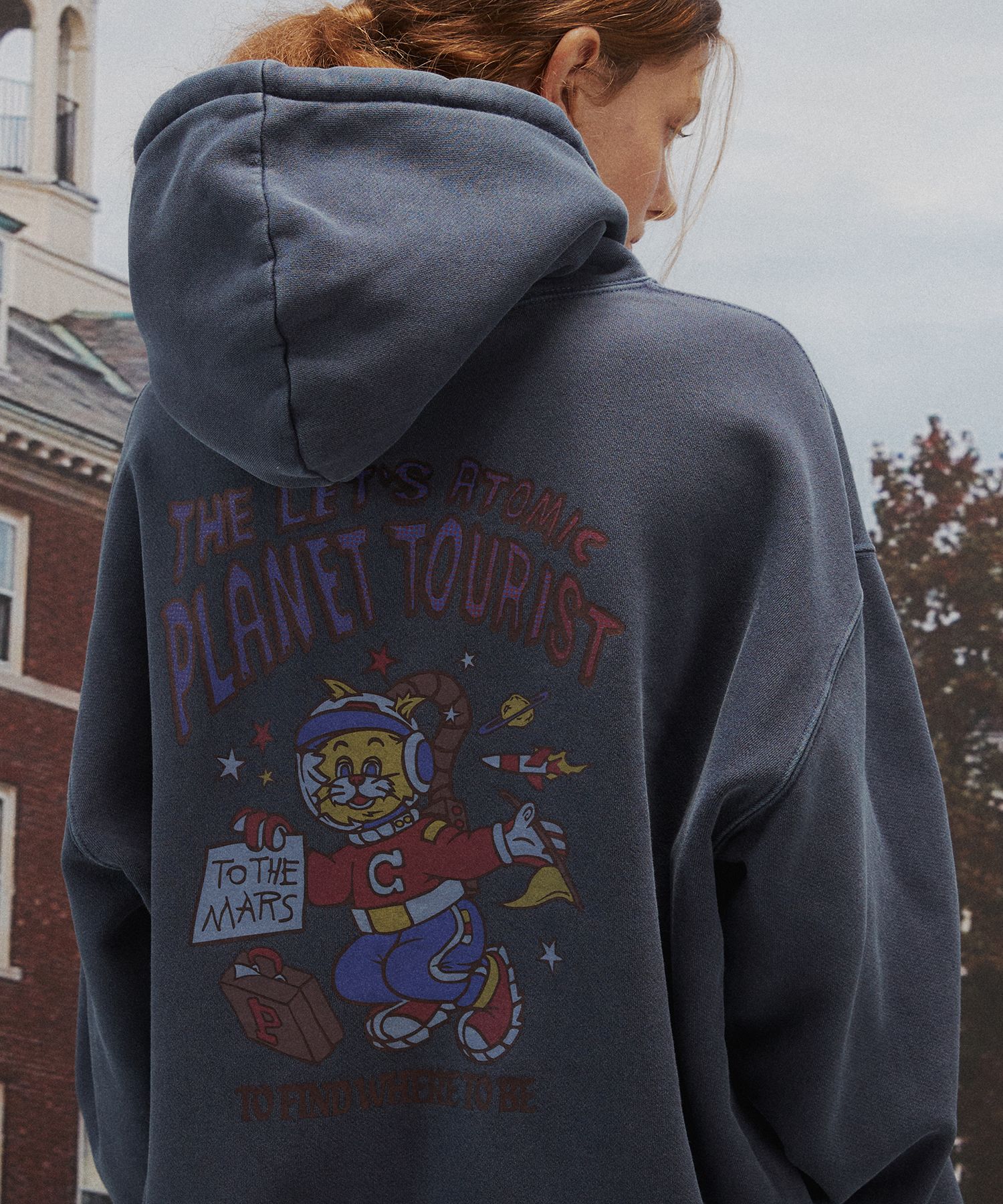 【CPGN STUDIO】25SS★ To the Mars Pigment Hoodie CPGN STUDIO】25SS☆ To the Mars Pigment Hoodie