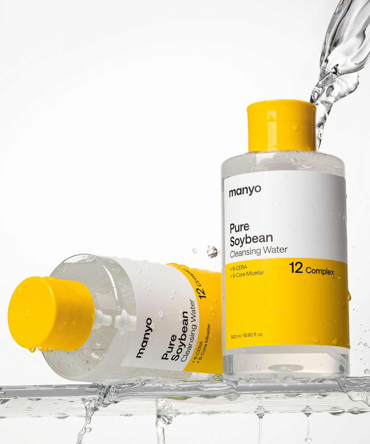마녀공장(MANYOFACTORY) [2PACK] 퓨어 소이빈 클렌징 워터 500ml