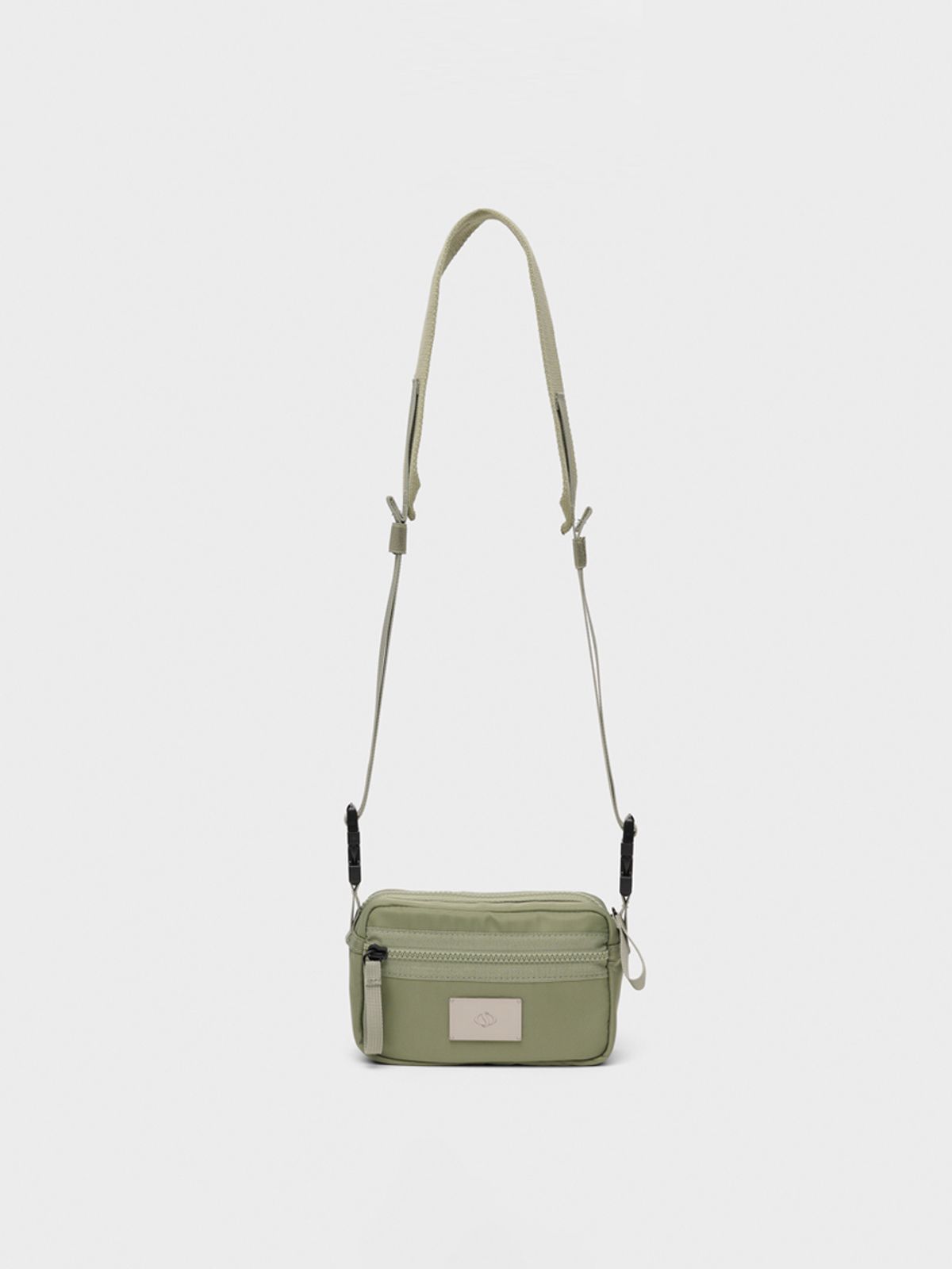 샐볼(SALBOL) SYMBOL NYLON SHAKOSH CROSS BAG [KHAKI]